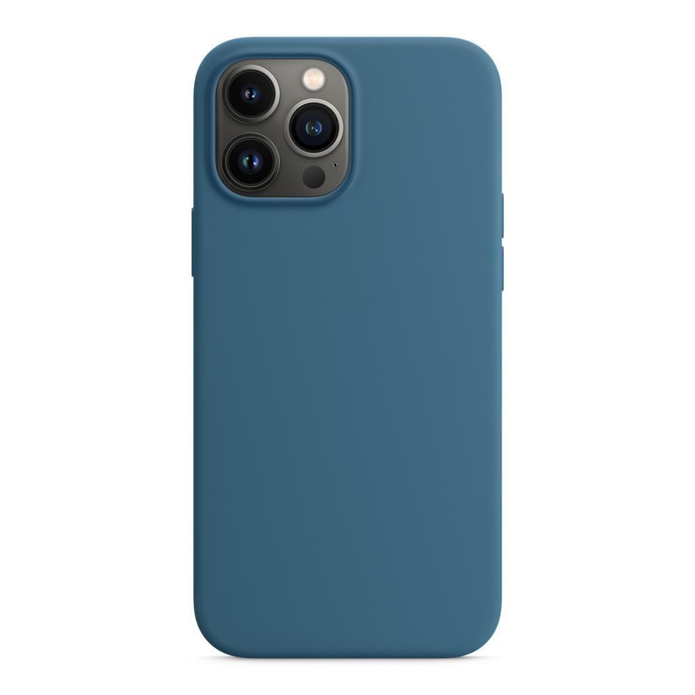 цена C Silicone Magsafe Case Iphone 13 Pro Max Blue Jay