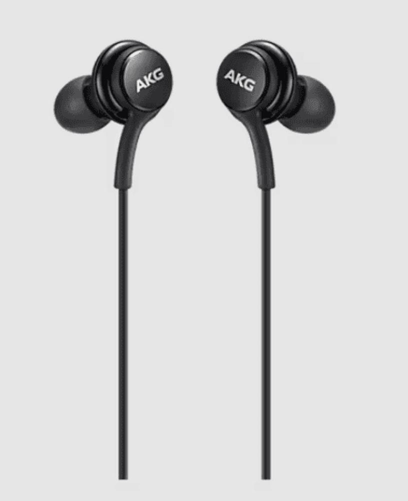 original samsung akg earphones eo ig955 headset in ear type c with mic wired for galaxy note 10 note 20 s20 ultra headphones SAMSUNG AKG TYPE-C STEREO EARPHONES BLACK