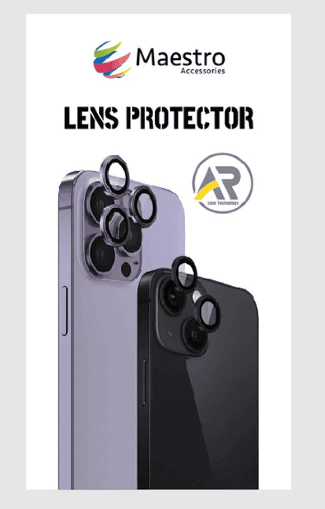 MAESTRO ANTI GLARE LENS PROTECTOR IPHONE 14 PRO14 PRO MAX GOLD maestro anti glare lens protector iphone 14 pro or 14 pro max deep purple