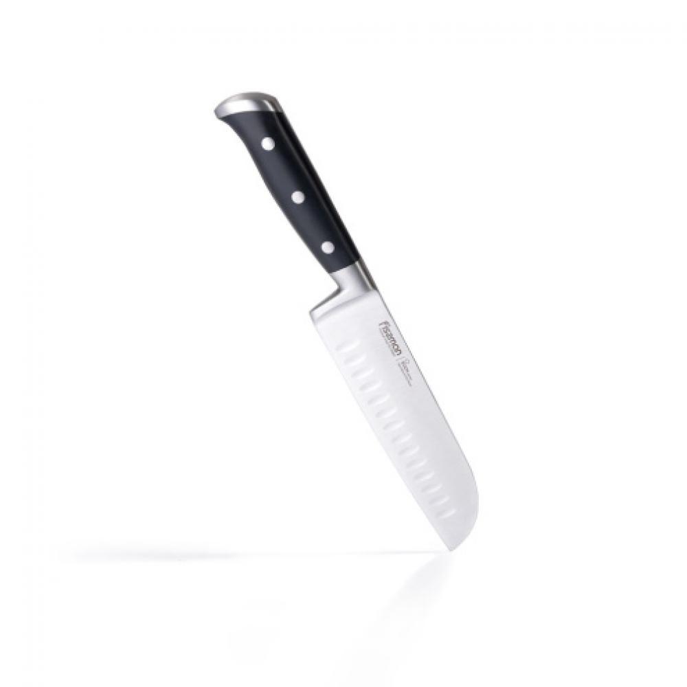 Fissman 7 Santoku Knife Koch Series 18 cm (5Cr15MoV Steel) hожи kухонные cutelo 7 5inch 9cr18mov kitchen knife stainless steel meat chopping cleaver slicing vegetables chinese chef knife