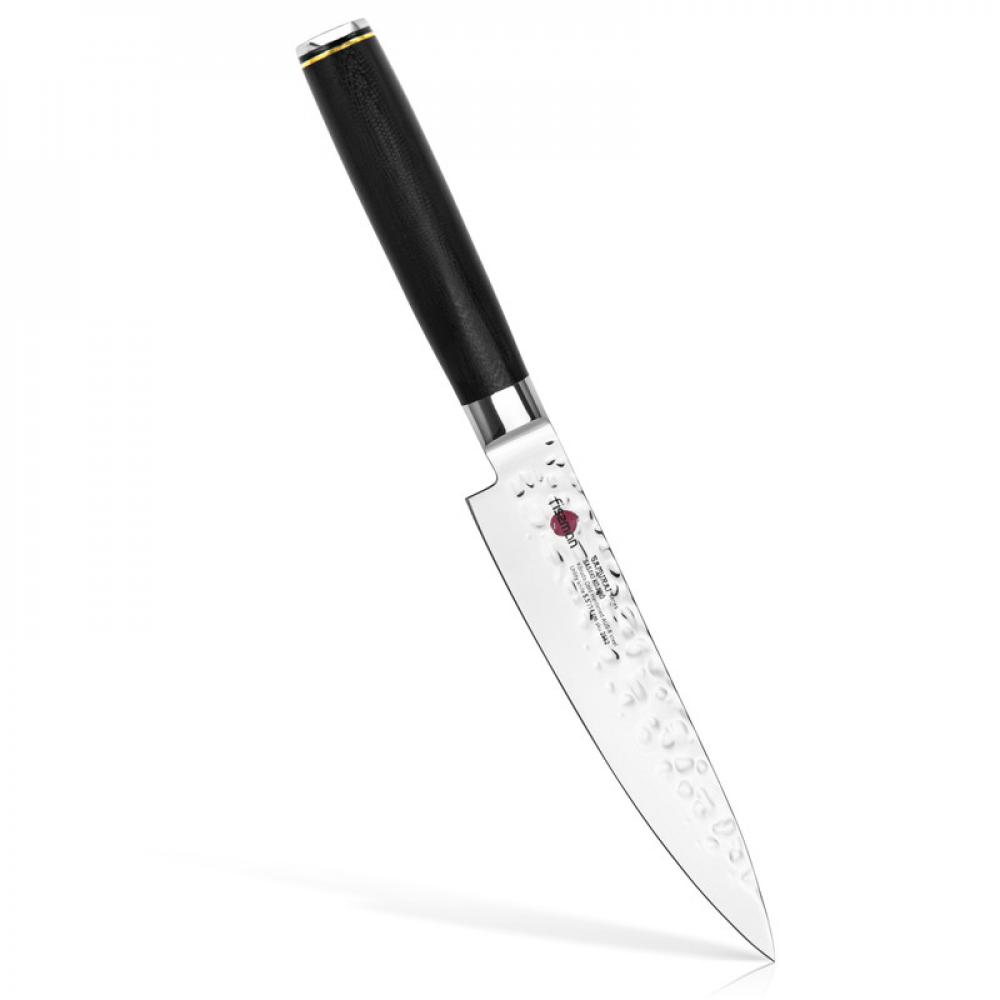 Fissman 5.5 Utility Knife SAMURAI KOJIRO 14 Cm(steel AUS-8) fissman 6 santoku knife samurai ittosai 15 cm steel aus 8