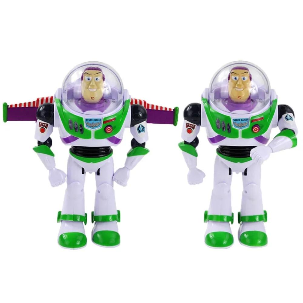 Buzz lightyear with LEDs and sound and moving ... toy story цена и фото