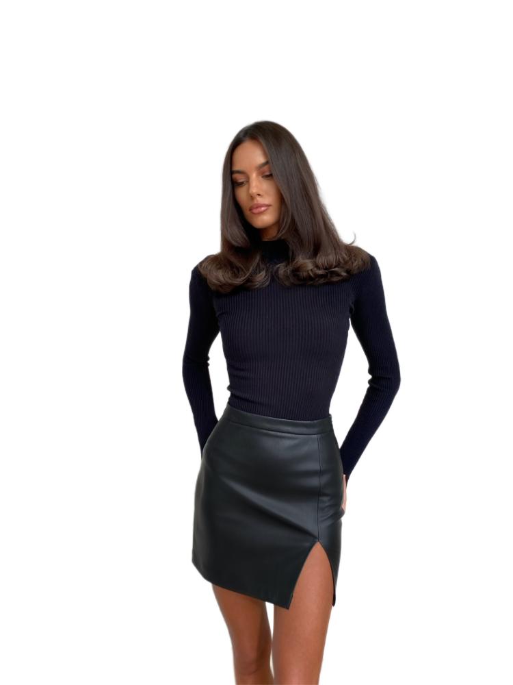 Modest Story Turtleneck Black, One Size modest story hailey top one size