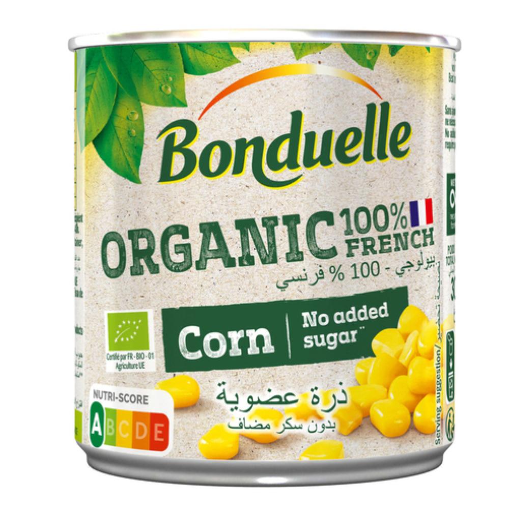 Bonduelle Corn Organic Sweet Grain 300 g оливки мансанилья bonduelle с анчоусом 300 г