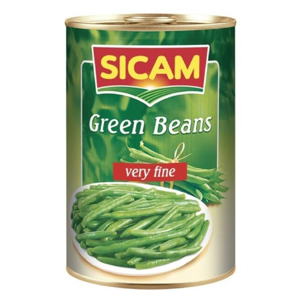 organic green beans 250 g Sicam Green Beans Very Fine 400 g