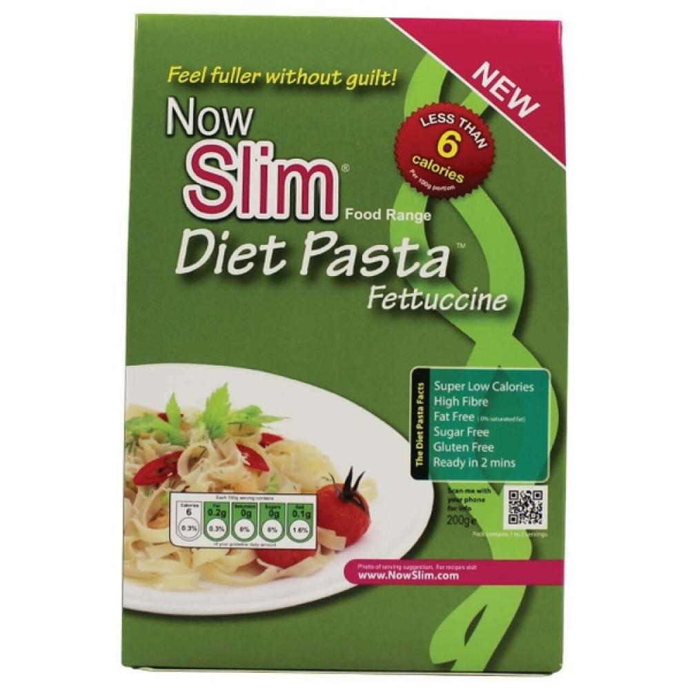 цена Now Slim Diet Pasta Fettuccine 200G