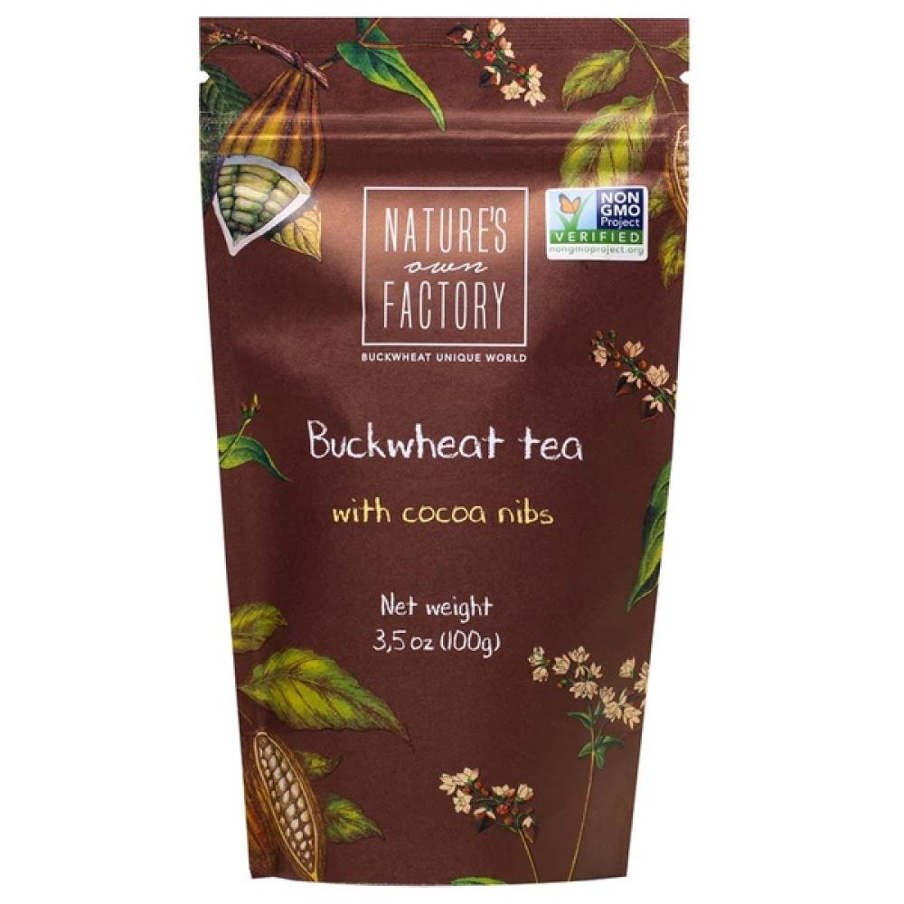 Buckwheat Drink With Cocoa Nibs buckwheat drink with cocoa nibs