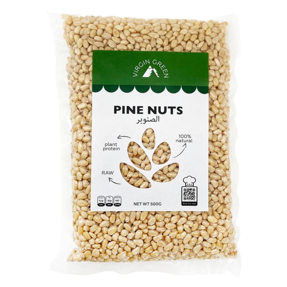 Green Virgin Pine Nuts 500 g mawa deluxe raw mix nuts 100g