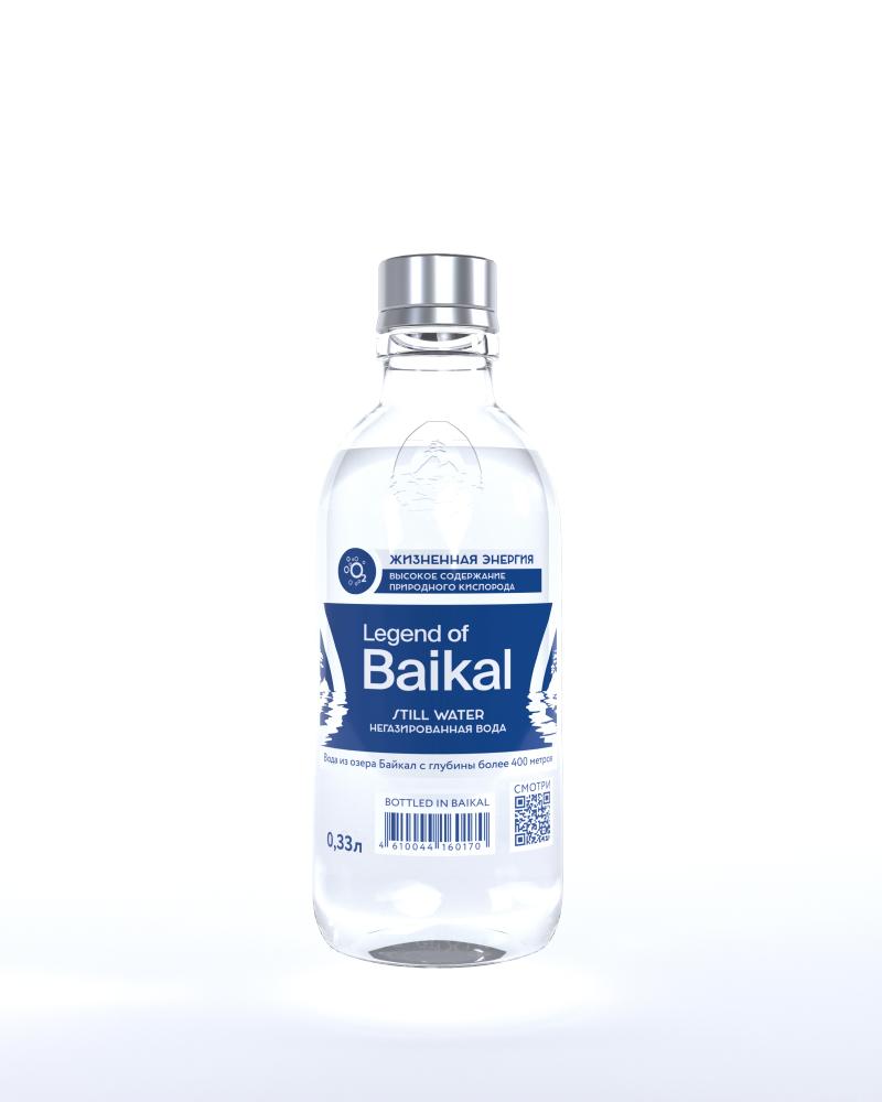 Legend of Baikal Mineral Water 330 ml x 12