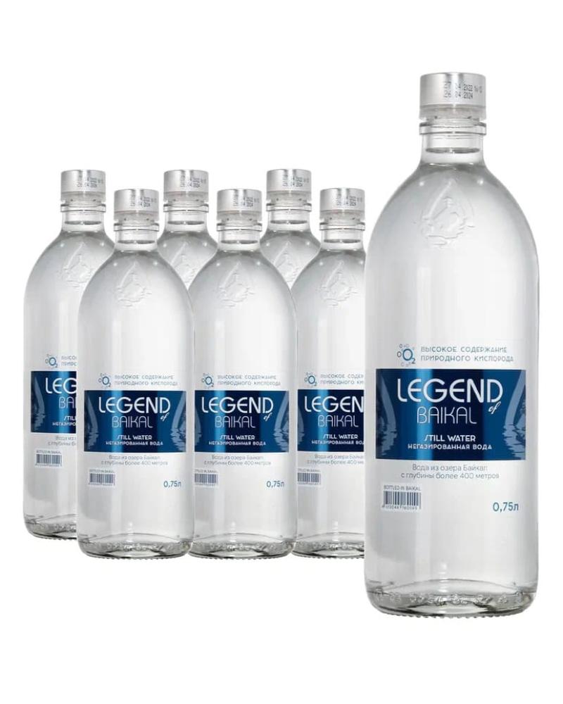 Legend of Baikal Mineral Water 750 ml x 6 pure natural single pointed crystal column seven star array mineral crystal lucky transfer energy purification home ornaments