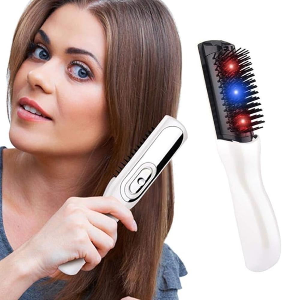 GStorm Electric Infrared Hair brush - Scalp Massage Comb with Infrared for Hair Growth and Quality for Men and Women high quality new geometric acetate hair claws large square hair crabs clip lattice print hair clamps women hair accessories 2021
