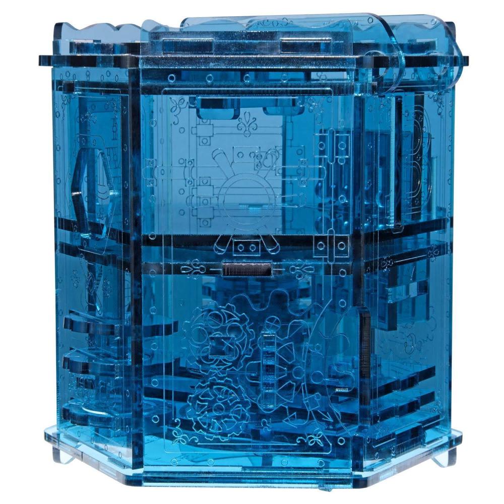 Fort Knox Pro Ice Glass Limited Edition EscWelt - Secret Puzzle for Adults and Kids - Escape Room in a Box, Brain Teasers - Unique Gift orbital box 3d puzzle for adults 3 in 1 wooden puzzle box escape room in a box gift box puzzle game model kit gift idea brain teaser puzzle