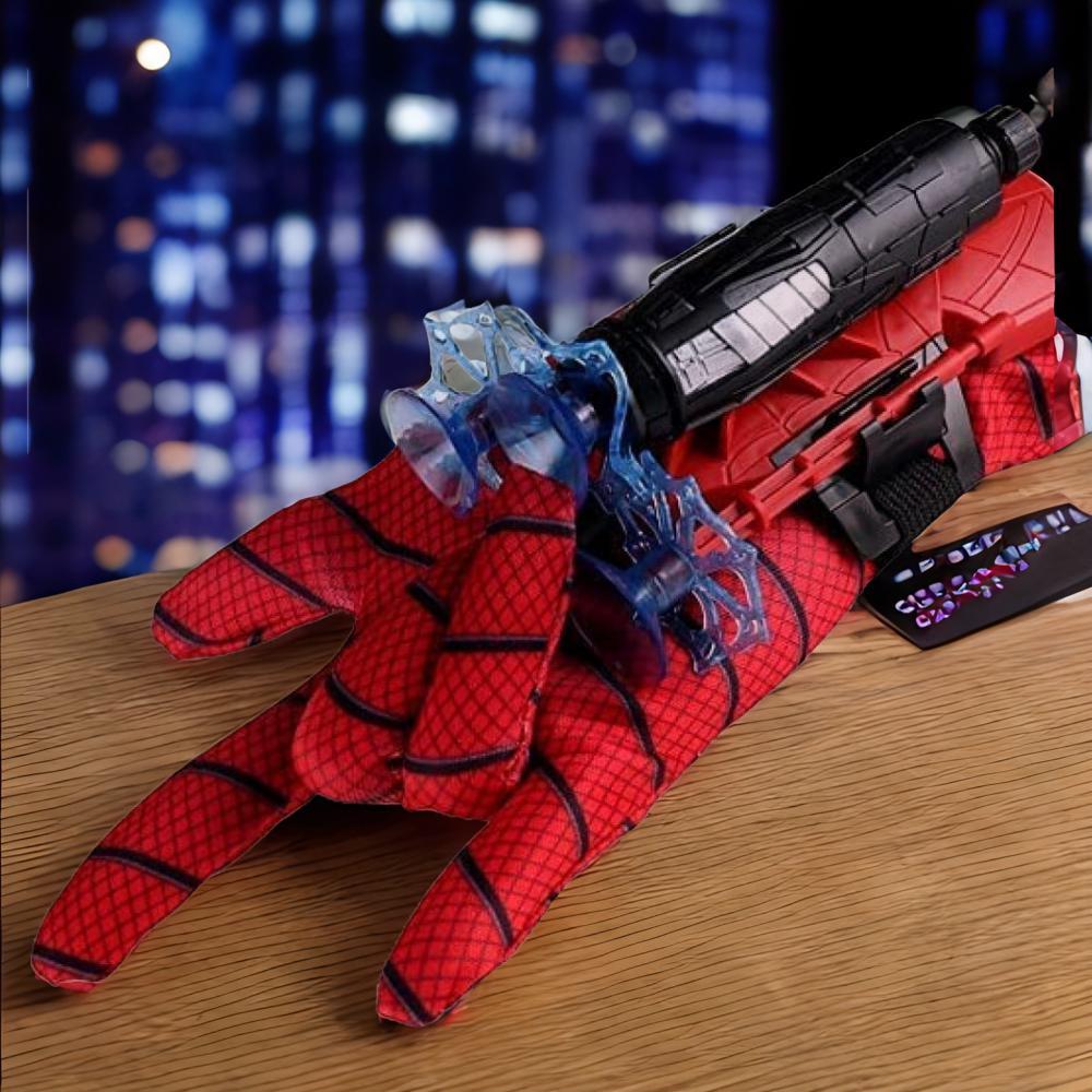 Spider Gloves Web Shooter for Kids, Launcher Spider Kids Plastic Cosplay Glove child lee the hero