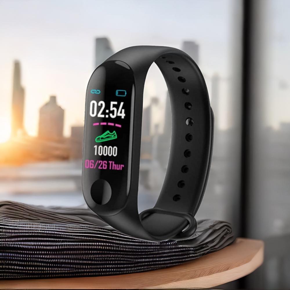 цена Smart Watch for kids M6 With Fitness Tracker - Heart Rate Monitor Waterproof Digital Watch - Black