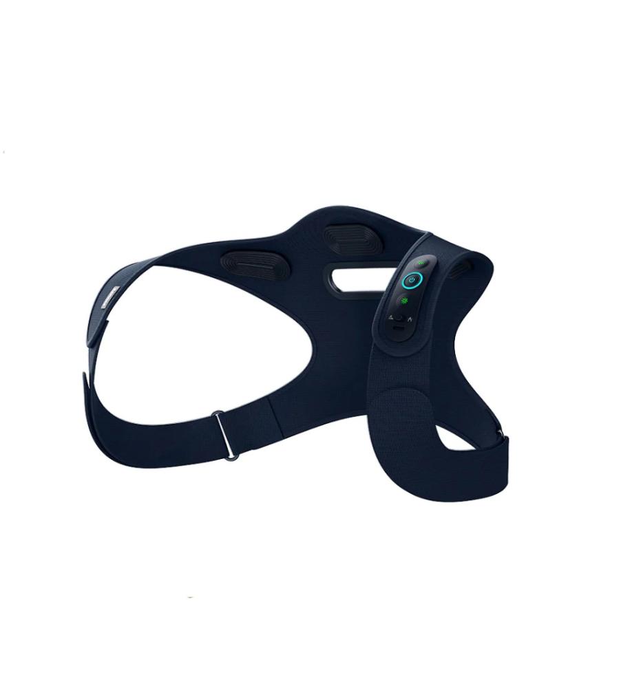 Philips Back Massager PPM4361 Portable Back Brace - Blue elax heating cooling eye mask massager
