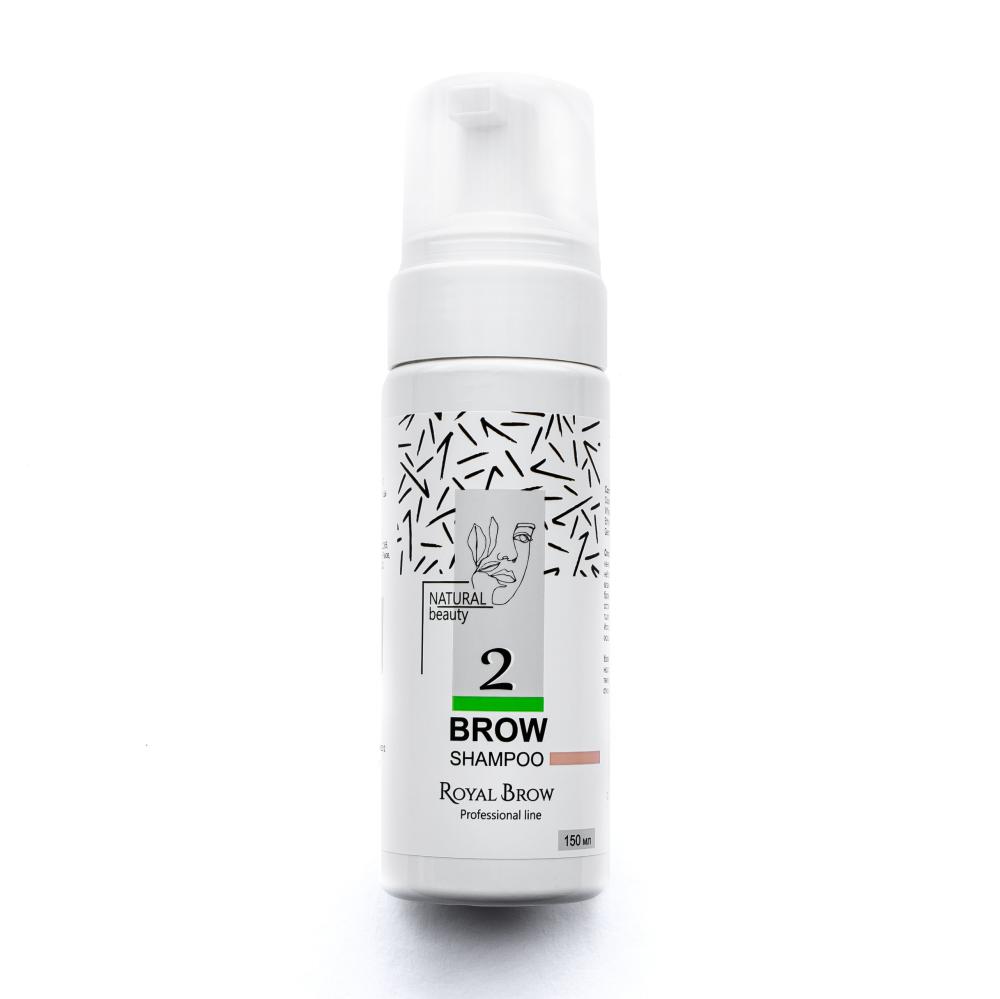 цена Shampoo for eyebrows with wheat germ extract, 150 ml