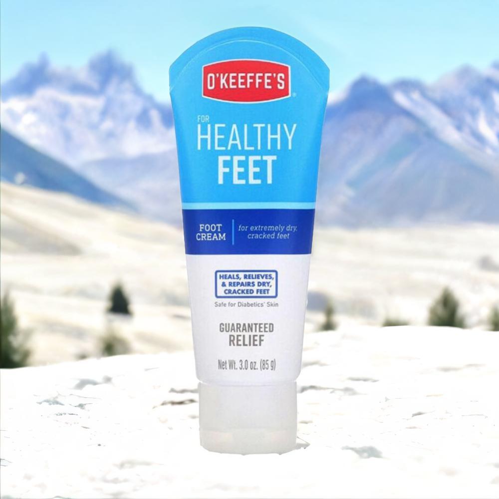 O'keeffe's Healthy Feet Foot Cream Tube 85g perfectx collagen tenosynovitis treatment ointment no box treatment of back muscle pain joint strain neck plaster relief cream