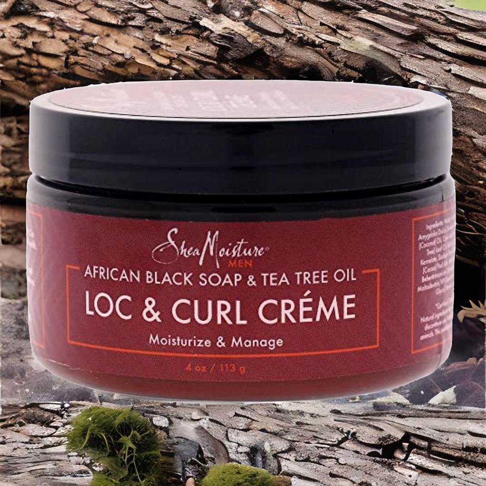 SHEA MOISTURE LOC \& CURL CREME 113 G insight elasti curl bouncy curls hair oil
