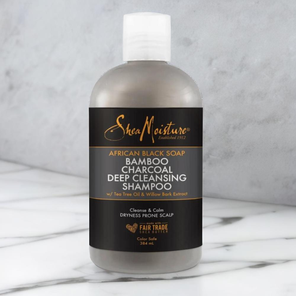 Shea Moisture African Black Bamboo Charcoal Deep Cleansing Shampoo 384 Ml icleaner natural wood brush white hard bristles gently remove most dirt suitable for cleaning suede and nubuck