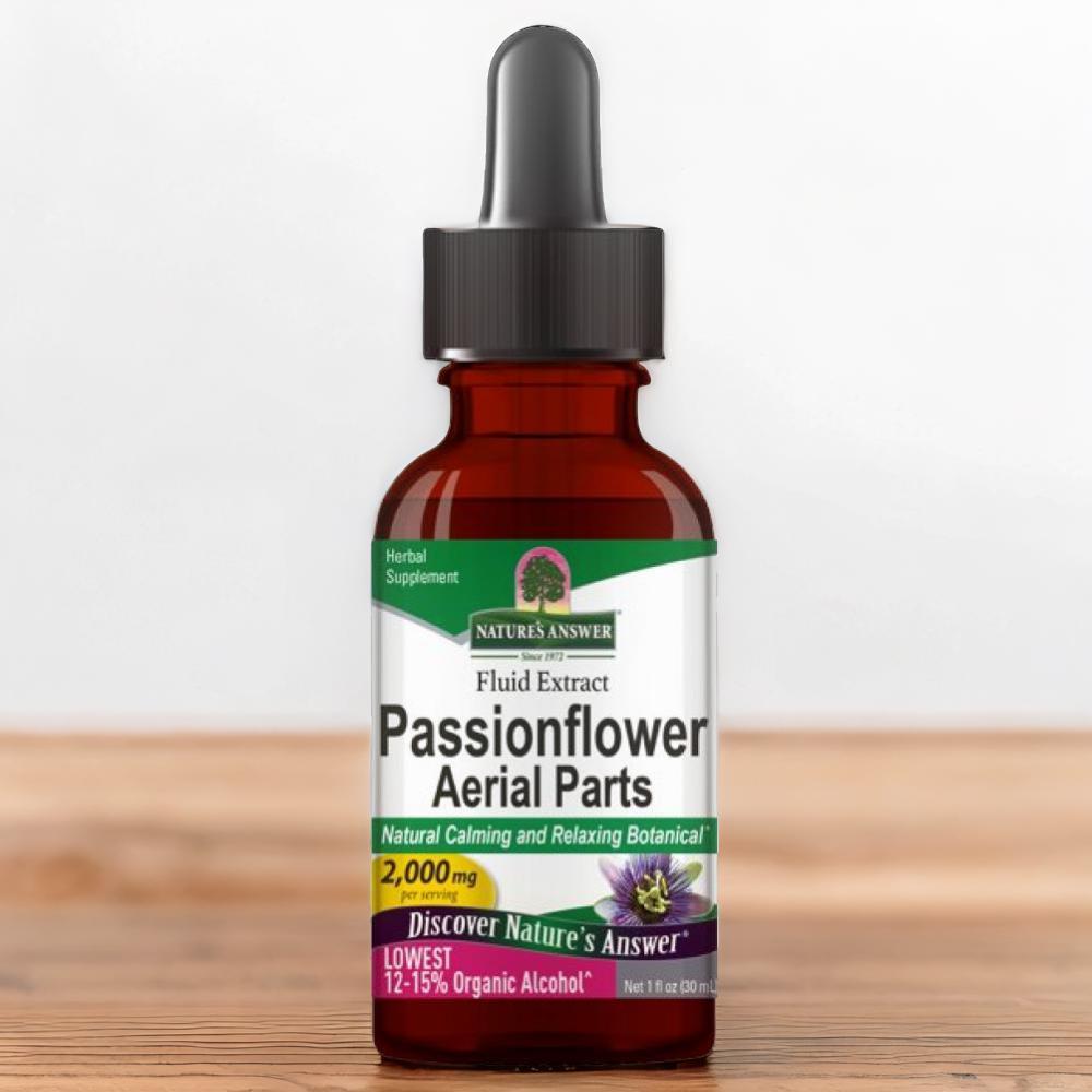 Nature's Answer Passion Flower Drop 30ml nature s answer ginger root drop 30ml
