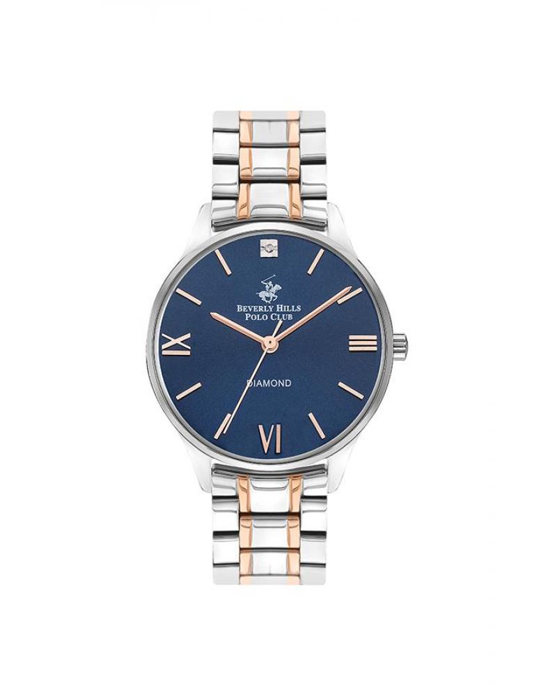 BEVERLY HILLS POLO CLUB Women's Analog Dark Blue Dial Watch - BP3348X.390 sutanto jesse dial a for aunties