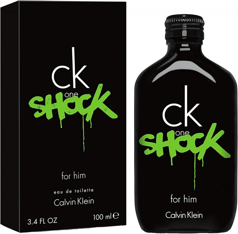 Calvin Klein CK One Shock For Him Eau De Toilette, 100 ml new autumn and winter 2 piece set of men