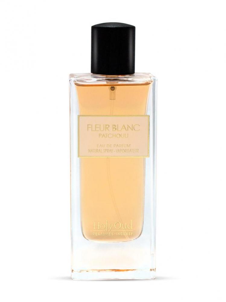 Holy Oud Fleur Blanc Patchouli Eau De Parfum Oriental Woody Fragrance Perfume for Men and Women 80ml