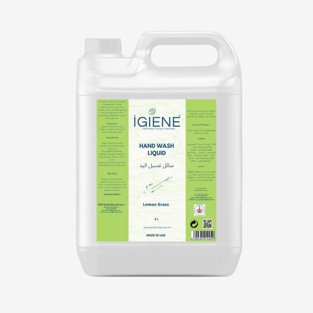 IGIENE Hand Wash - Lemon Grass - 5 L igiene machine dish wash liquid 5l