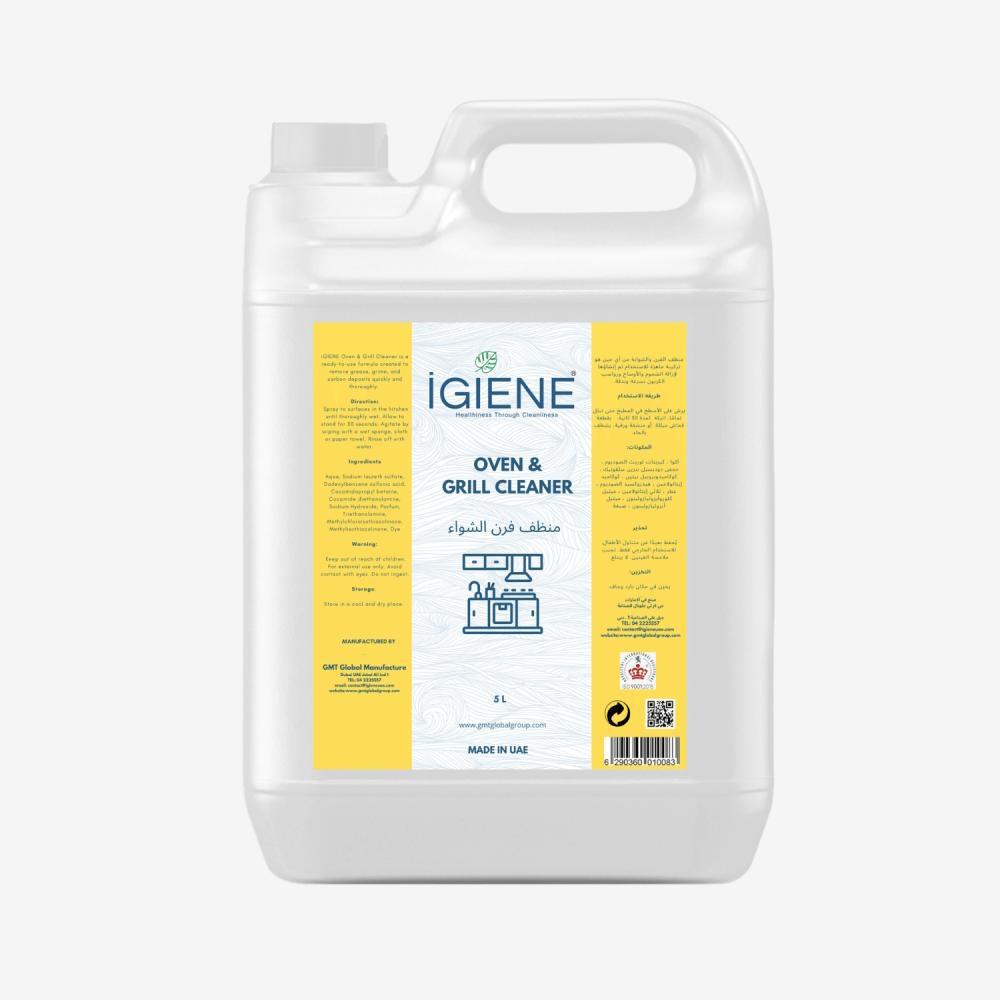 IGIENE Oven \& Grill Cleaner - 5 L igiene stainless steel cleaner 5 l