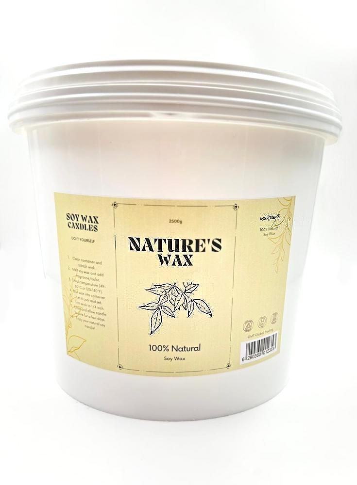 Nature's Wax - Soy wax, 2500 g кровать micuna mountain 120 60 white natural wax