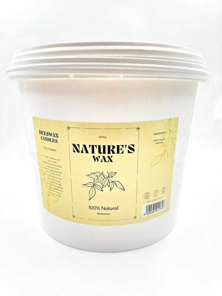 Nature's Wax - Beeswax, 2500 g nature s wax soy wax 2500 g