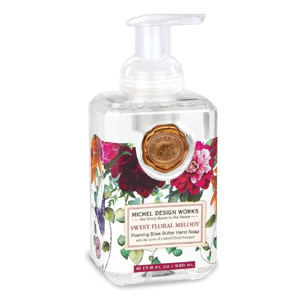 Michel Design Works Sweet Floral Melody Foaming Soap, 530 ml michel design works sweet floral melody boxed single soap