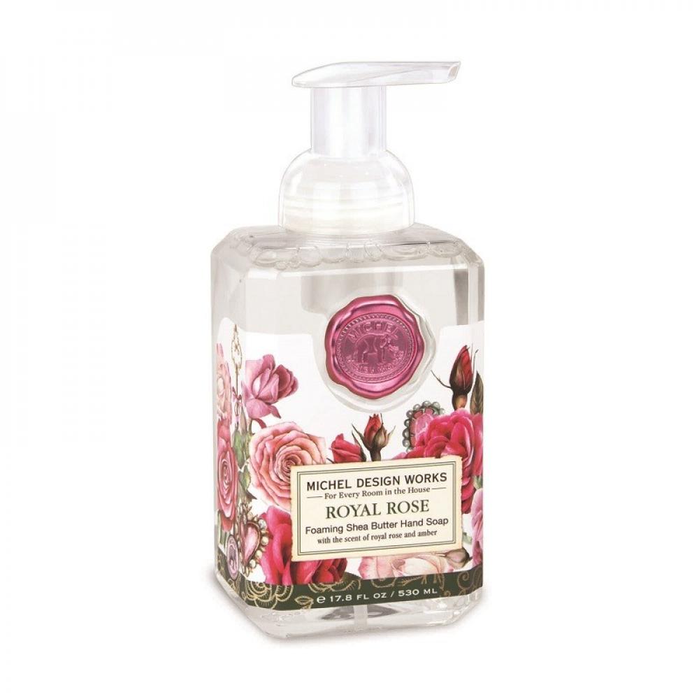 Michel Design Works Royal Rose Foaming Soap, 530 ml michel design works lilac and violets shea butter soap