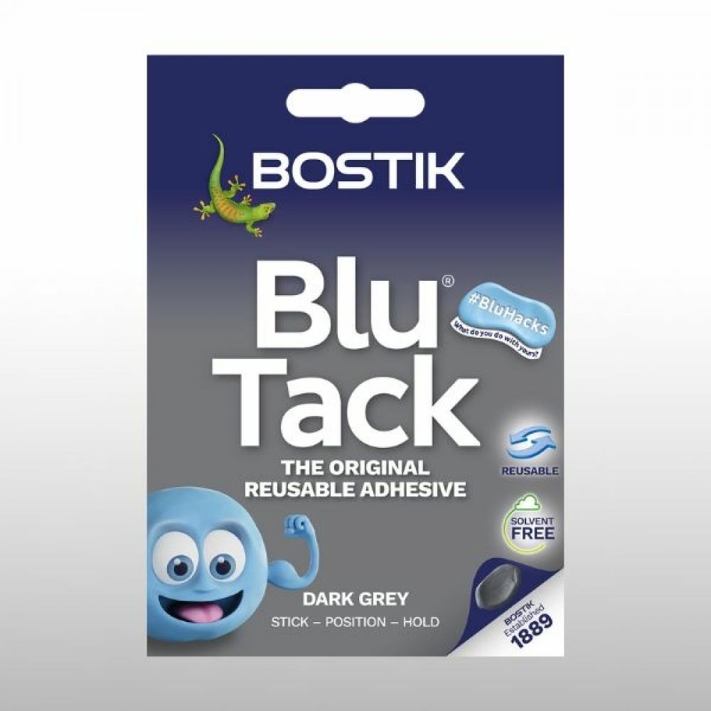 Bostik Blu Tack Regular, Grey клейкая масса bostik blu tack 50г на блистере