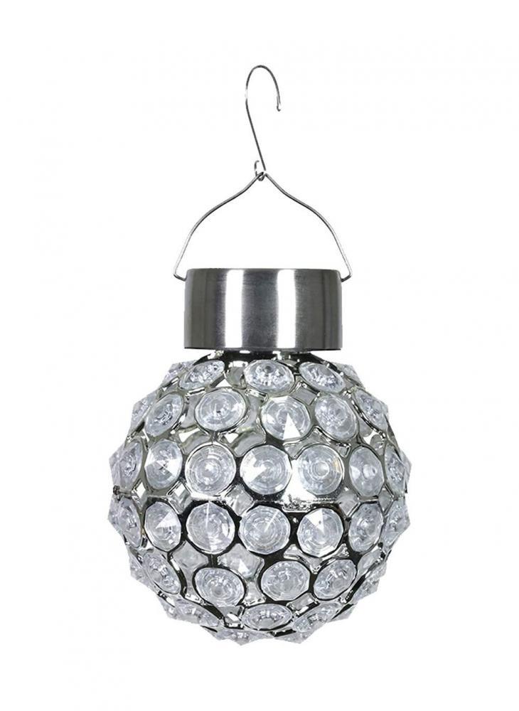 Exhart Solar Hanging Acrylic Ball White modern best decoration led light source style hand blown glass hanging chandelier