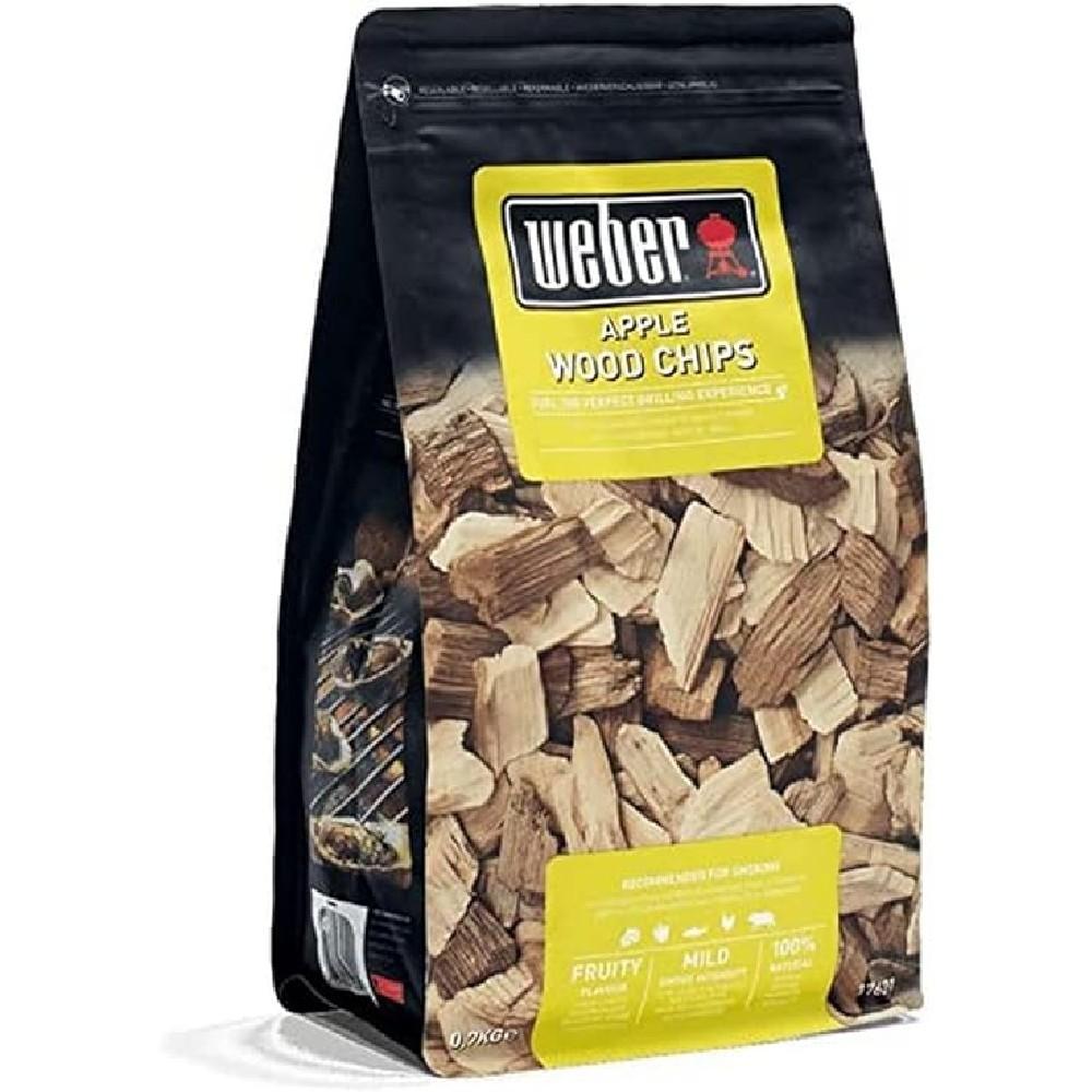 Weber® Apple Wood Chips good food barbecues and grills