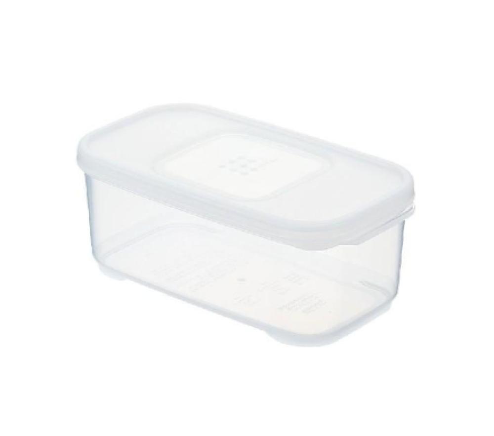 Hokan-sho 770 ml Plastic Food Storage Clear hokan sho plastic food container 3 compartments white