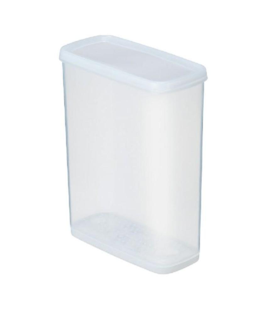 Hokan-sho Plastic Dry Food Stocker White hokan sho plastic food container 3 compartments white