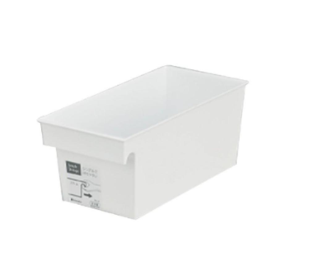 Hokan-sho Plastic Simple Storage Slim White