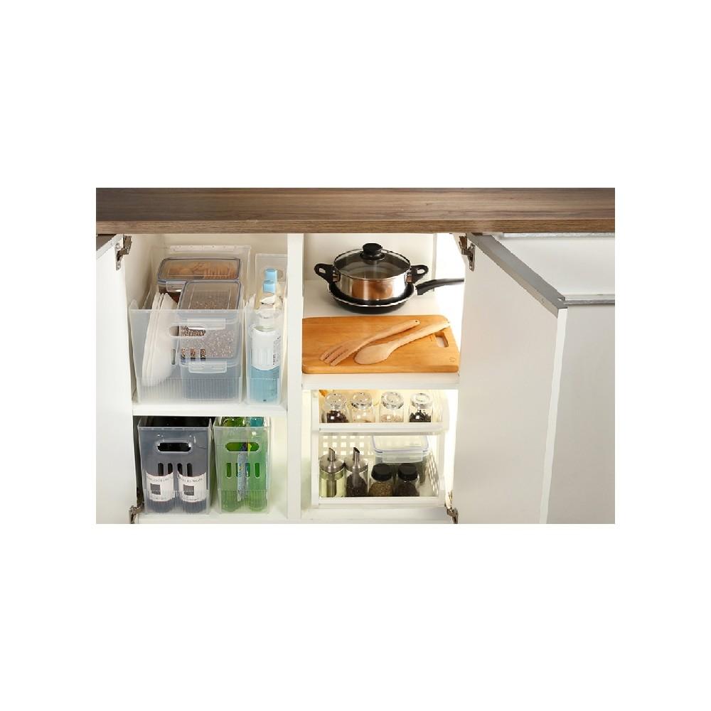 Keyway Multi-function Separator Small Clear homesmiths drawer organizer with liner l19 5 x w15 3 x h5 3 cm