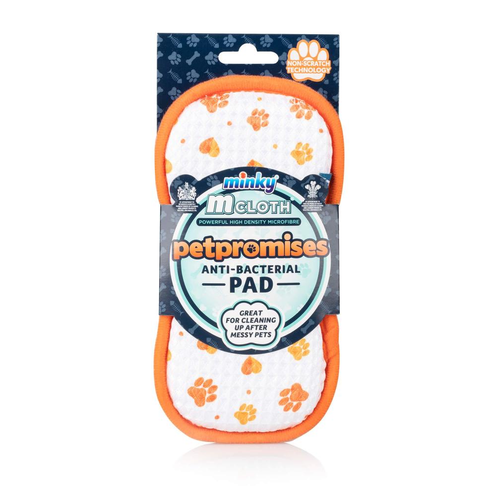 Minky M Cloth Anti-Bacterial Pet Care Cleaning Pad цена и фото