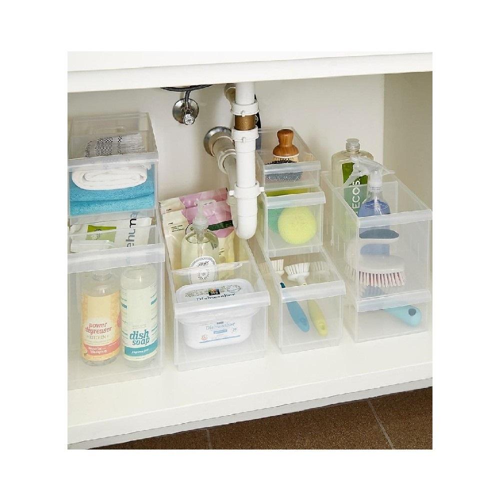 Keyway Lf1005 Clear View Shelving Separator 5.2L keyway drawer organizer tray with separator tlr02