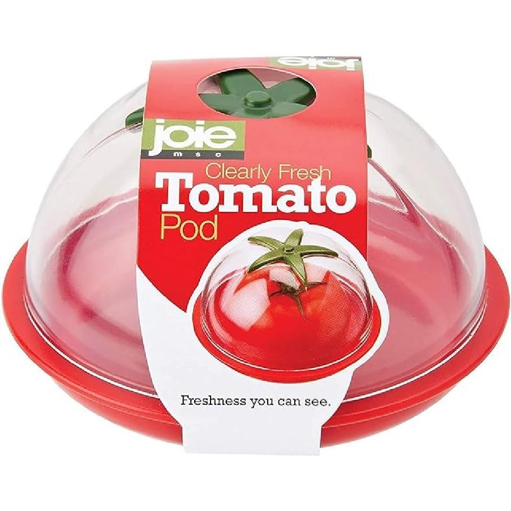 JOIE Clear Cover Tomato Pod joie kitchen gadgets 12685 straws stainless steel silver