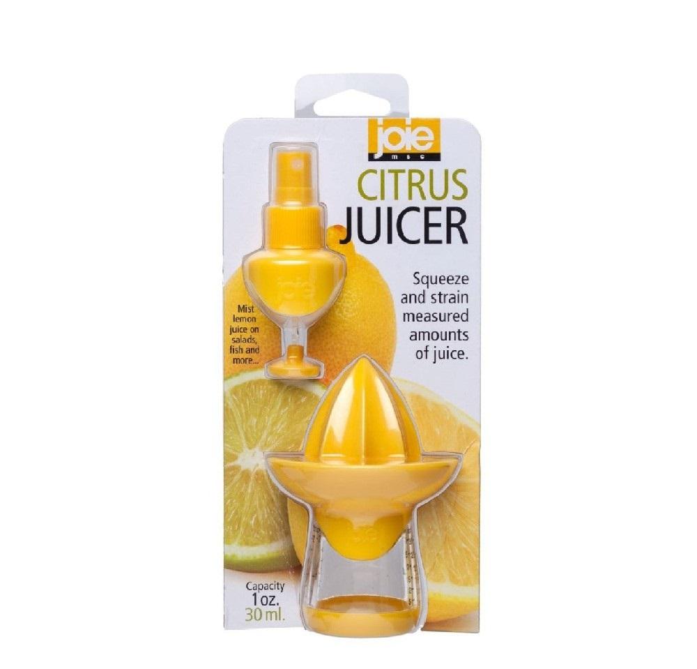Joie Kitchen Gadgets 29379 Citrus Lime Juice And Spray, Lemon Tree, 7.5X7.62X17 cm , Yellow joie kitchen gadgets 49050 49014 joie monster oven rack and tin puller silicone