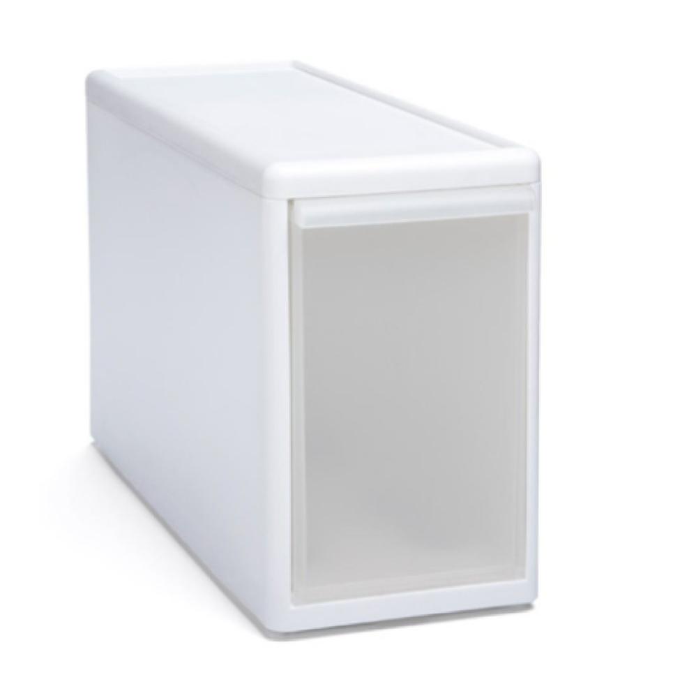 Like It Modular Storage Drawer 170mm White hs vanity stackable acrylic medium drawer set of 2 clear