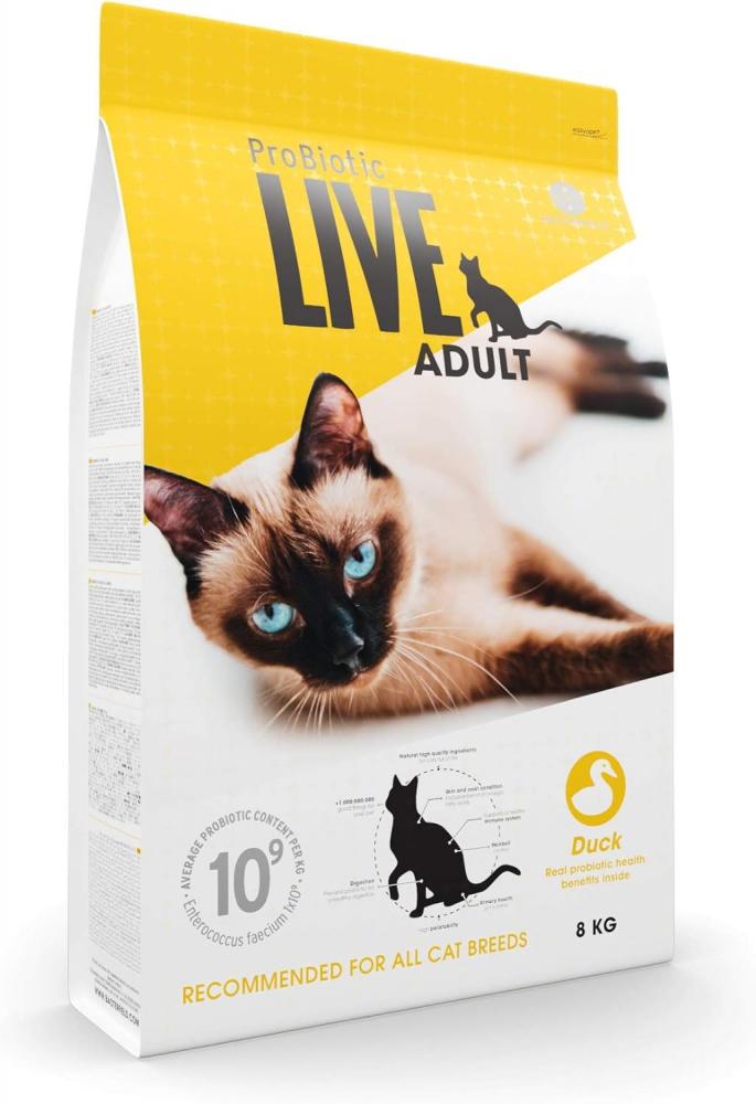Probiotic Live Cat Adult Duck farameh patrice luxury for cats