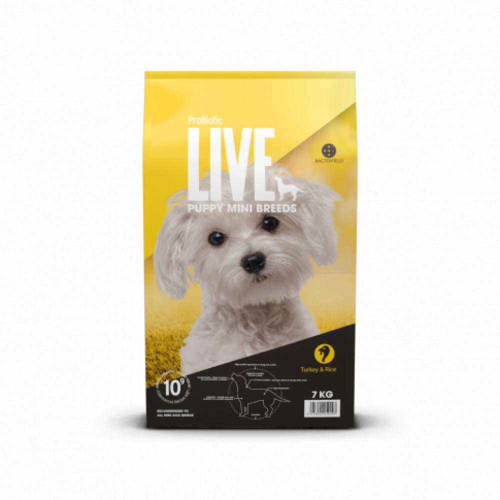 Probiotic Live Puppy Mini Breeds Turkey holistic blend my healthy pet food booster for dogs