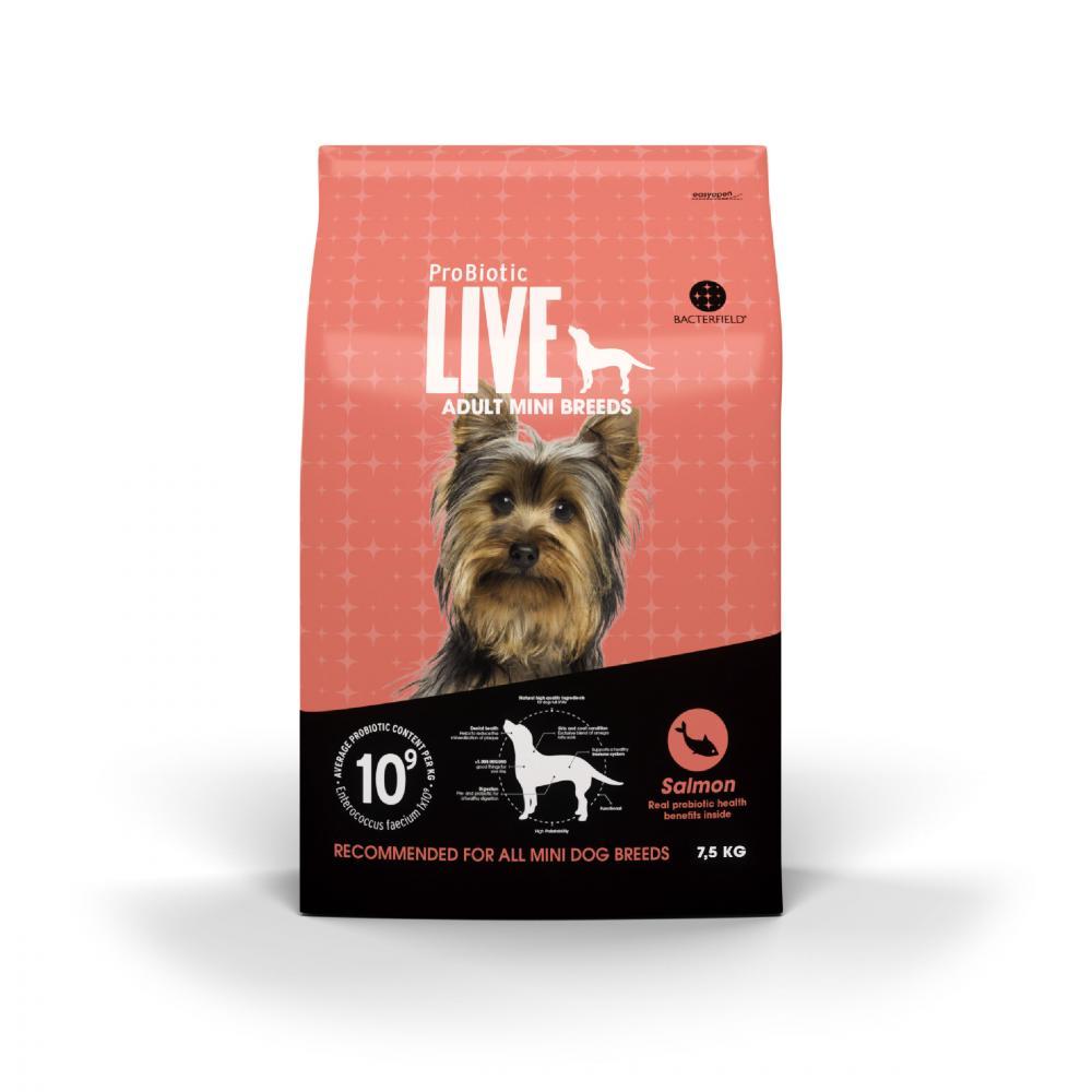 Probiotic Live Adult Mini Breeds Salmon holistic blend my healthy pet food booster for dogs