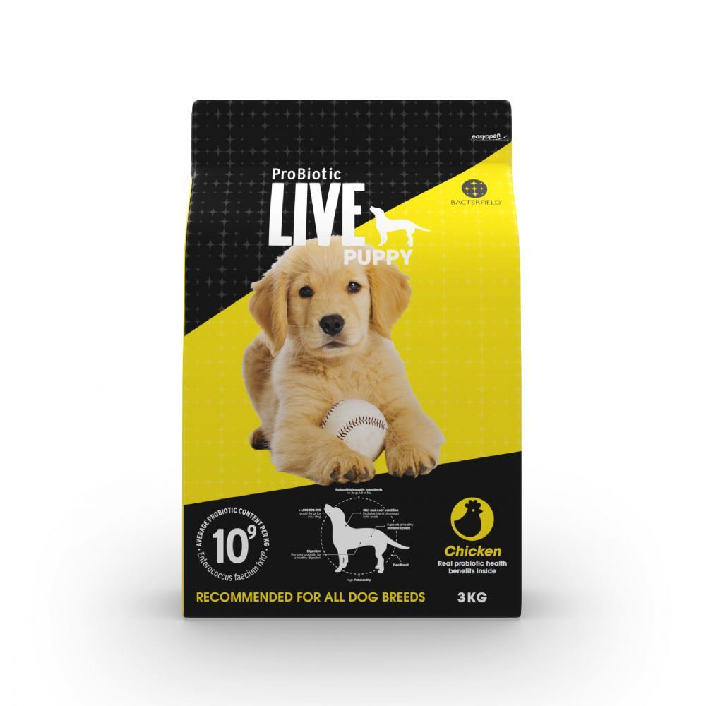 Probiotic Live Puppy Chicken \& Rice