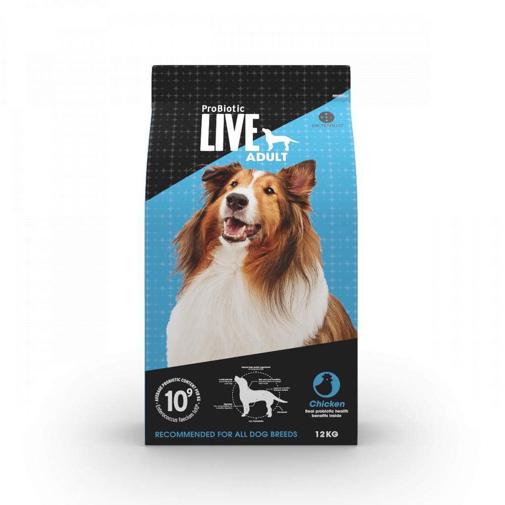 Probiotic Live Adult Chicken \& Rice ziwipeak air dried dog chicken 1kg